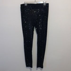 Sequin, pull on pant.